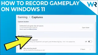 How to record your screen & gameplay on Windows 11