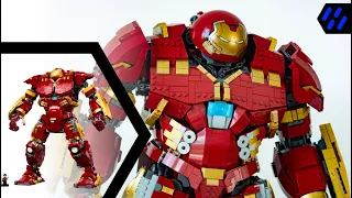 The BIGGEST Lego Mech Alt Build Ever | Mark 44 Hulkbuster MOC | 76210 Alternate Build