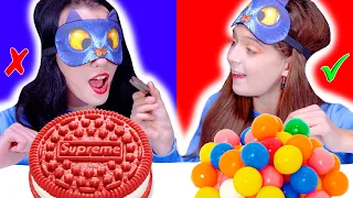 ASMR Fake Food VS Original Food Challenge Mukbang