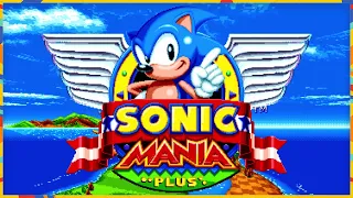 Sonic Mania Plus (Switch) | Full Playthrough as Sonic & Tails (All Chaos Emeralds) 4K