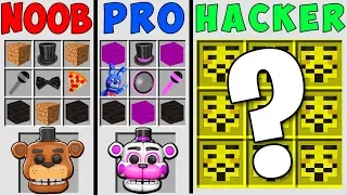 Minecraft NOOB vs PRO vs HACKER: Five Nights At Freddy's BATTLE! (Minecraft Animation)
