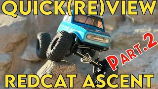 Crawler Canyon Quick(re)view:  Redcat Everest Ascent Pt.2, Forensic Deconstruction