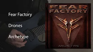 Fear Factory - Drones (instrumental/guitar playthrough)