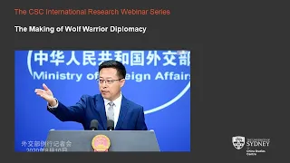 The Making of Wolf Warrior Diplomacy