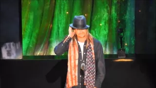 Kid Rock inducts Cheap Trick FULL SPEECH 2016 Rock & Roll Hall of Fame Brooklyn NY