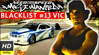 Need for Speed Most Wanted Blacklist 13 VIC Gameplay Walkthrough  No Commentary 1080p HD #NFSMW #NFS