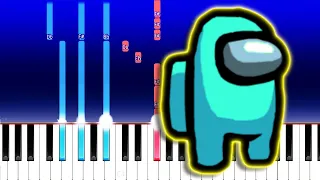 LIES - Among Us Animated Song - Rockit Gaming ft Dan Bull (Piano Tutorial)