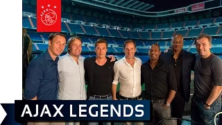 Ajax Legends in een vol Bernabéu