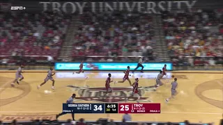 Troy vs. Georgia Southern Highlights