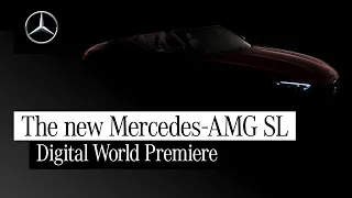 Digitale Weltpremiere: der neue Mercedes-AMG SL.