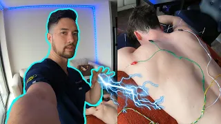 First Time Electro-Acupuncture Treatment! - Part 2