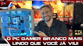 O PC Gamer Branco Custo & Benefício mais Lindo que você já viu!