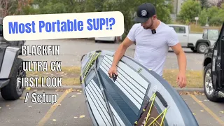 ULTRA-LIGHT Blackfin CX - FIRST LOOK and Set-Up. Ultra-Light Stand Up Paddleboard SUP Review