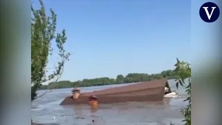 ¿Qué puede ocurrir en la zona tras la destrucción de la presa de Kajovka?