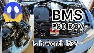 How To Installed BMS S55 Blow Off Valve on your BMW F80 M3, F82 M4 and M2 .