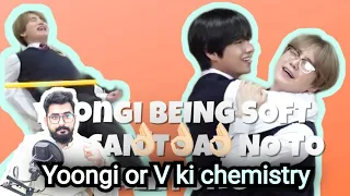 Pakistani Reaction on Yoongi Being Soft And Can't Say No to Taehyung | | HT Reacts