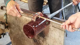 How we made a pitcher - Original Murano Glass OMG