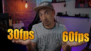 ¿es MEJOR OPCIÓN grabar video en 60fps o 30fps?