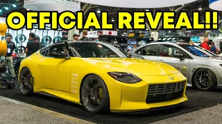 REVEALING NEW Z AT MY DREAM BOOTH IN SEMA | RAYS WHEELS