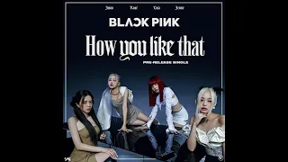 BLACKPINK - How you like that (rus sub; karaoke)