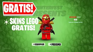 *SKINS DE LEGO GRÁTIS* RESGATE AGORA SKINS DE LEGO GRÁTIS NO FORTNITE! COMO PEGAR A NOVA SKIN LEGO!