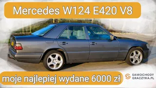 Mercedes W124 E420 V8 moje najlepiej wydane 6000zł w życiu