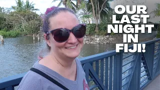 Our Last Night in Fiji! A HUGE Bug, Amazing Dinner, and Great Shopping!