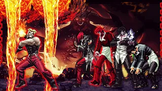 [KOF Mugen] Infernal Rugal Vs Orochi Iori Team