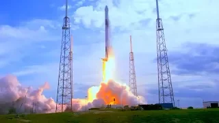 Space X Falcon 9 Dragon CRS-14 NASA TV Launch Replays