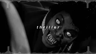 michael jackson - thriller ( 𝘀𝗹𝗼𝘄𝗲𝗱 + 𝗿𝗲𝘃𝗲𝗿𝗯 )