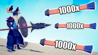 ODIN vs 1000x OVERPOWERED UNITS - TABS | Totally Accurate Battle Simulator 2023