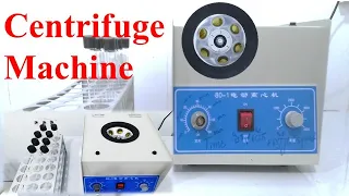 How to use Centrifuge machine / Centrifuge 80-1