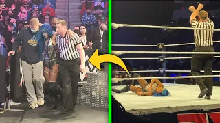 [VIDEO] Sasha Banks Carried Away Following Injury At WWE Live Event! Latest Health Update!