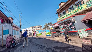 4K Quick walk through backstreets of Antananarivo, Madagascar | near Ivato Int. Airport