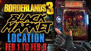 Black Market Vending Machine Location!! (February 1, 2024) + SHORTCUT! - Borderlands 3