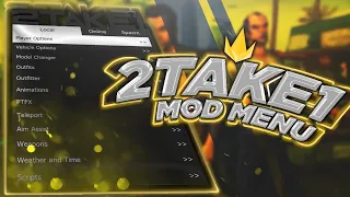 2Take1 Mod Menu Showcase | GTA Online (BEST MENU + MONEY RECOVERY))
