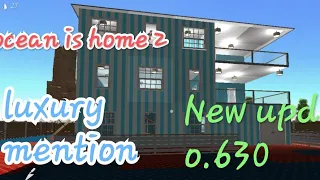 My new luxury mention in ocean is home 2 | new update 0.630| new furniture and carpet #oceanishome2