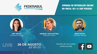 JORNADA DE INTEGRAÇÃO ONLINE - RS118 SEM PEDÁGIO.