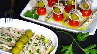 Receta Boquerones en vinagre - Recetas de cocina. Paso a paso. Loli Domínguez. Semana Santa.