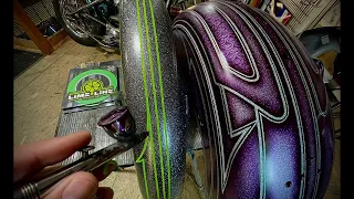 Metal Flake design layout with Candy Paint