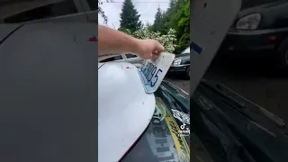 DIY License Plate Wing/Spoiler