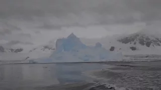 Exploding iceberg in Antarctica!