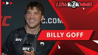 Billy Goff Previews UFC St. Louis Clash With Trey Waters | Talks Fighting On The Road