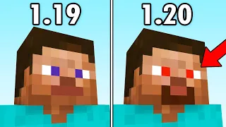 Cosas que CAMBIARON y SEGURO TE PERDISTE en Minecraft