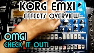FX Basics // Korg EMX1 Tutorial
