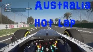 F1 2012 - Melbourne Qualifying lap 1:23.284