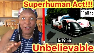 NASCAR Fan Reacts To - The fastest Lap Recorded At Nurburgring By Porsche 919  Hybrid Evo…