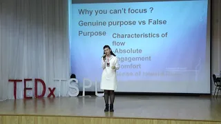 The power of focus  | Mukhlisa Yusupova | TEDxTSPU