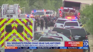 46 dead after trailer carrying migrants found in San Antonio