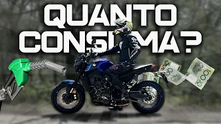 YAMAHA MT-09: QUANTO CONSUMA? (2021-2022)